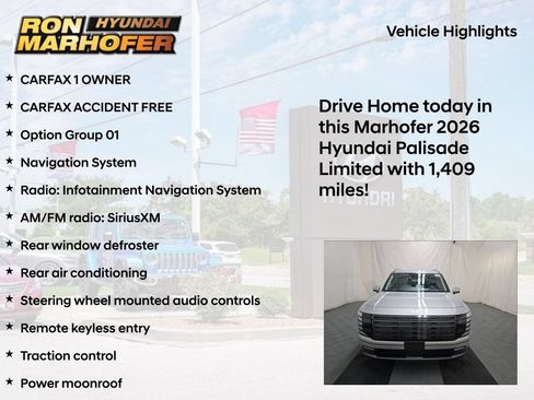 Used 2026 Hyundai Palisade Limited AWD/4WD image 8