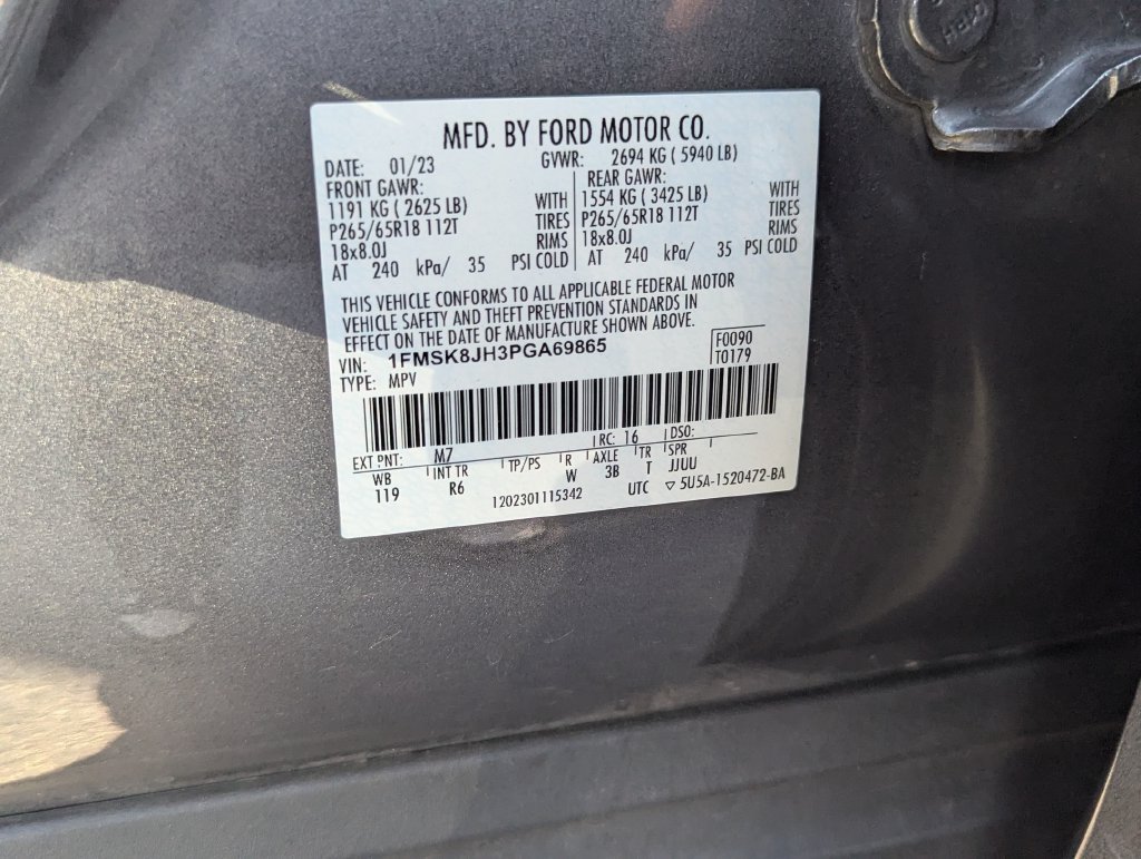 Used 2023 Ford Explorer Timberline w/ Timberline Technology Package AWD/4WD image 31