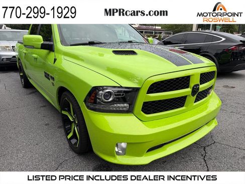 Used 2017 RAM 1500 Sport w/ Sublime Green Sport Package RWD image 1