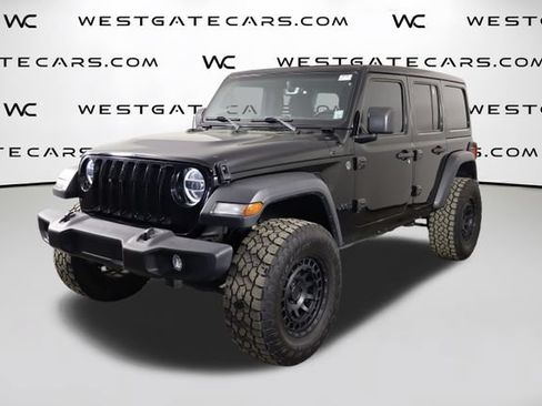 Used 2021 Jeep Wrangler Unlimited Sport AWD/4WD image 1