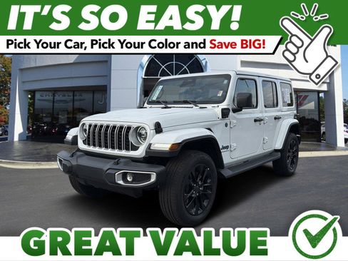Used 2025 Jeep Wrangler Unlimited Sahara AWD/4WD image 1