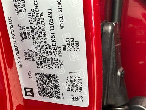 New 2026 Chevrolet Colorado W/T w/ WT Custom Package image 14