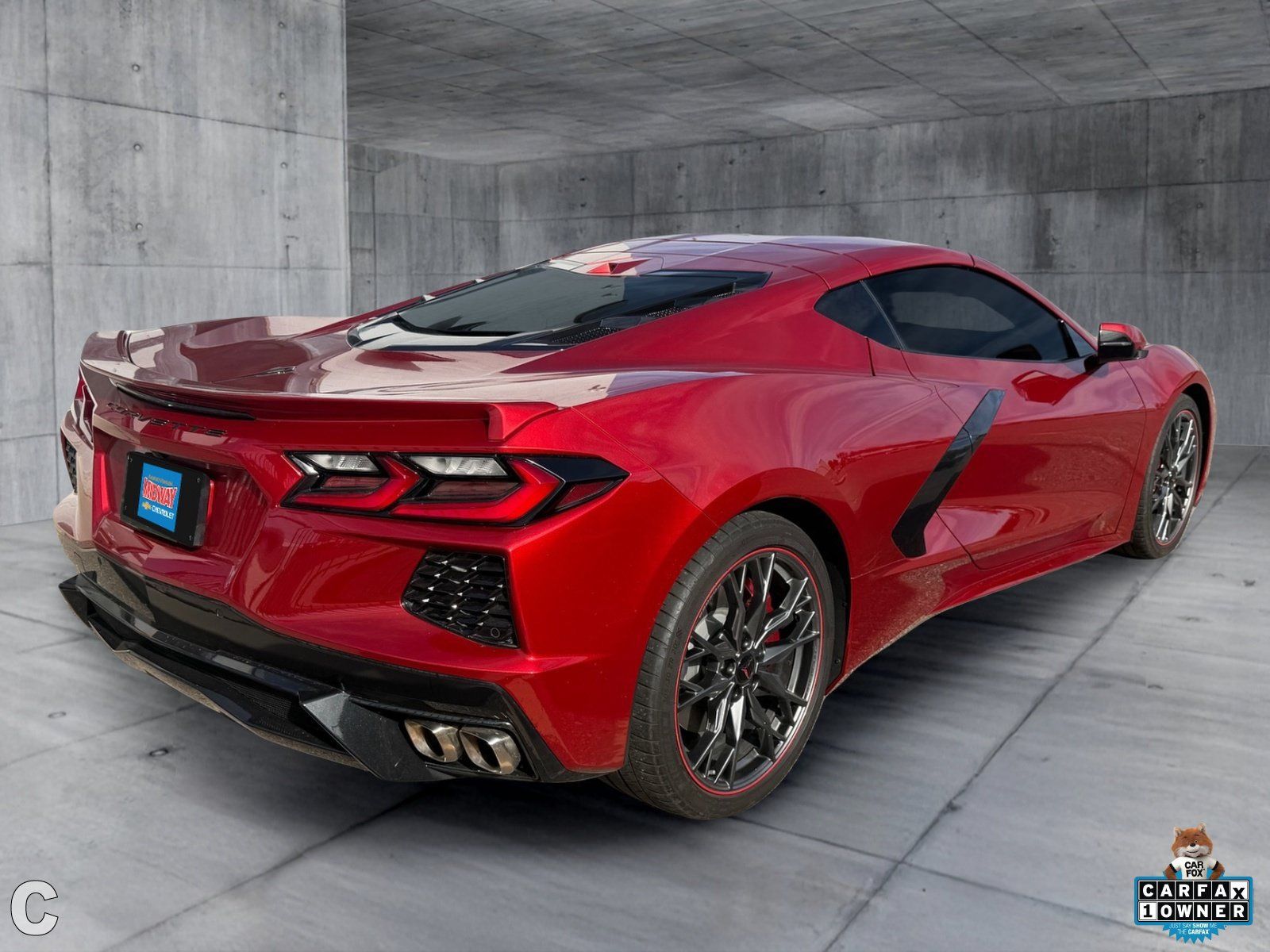 Used 2024 Chevrolet Corvette Stingray Preferred Cpe w/ Battery Protection Package RWD image 4