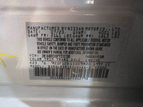 Used 2023 Nissan Sentra SV FWD image 25