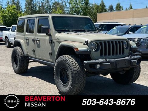 Used 2023 Jeep Wrangler Unlimited Rubicon 4xe w/ Steel Bumper Group AWD/4WD image 1
