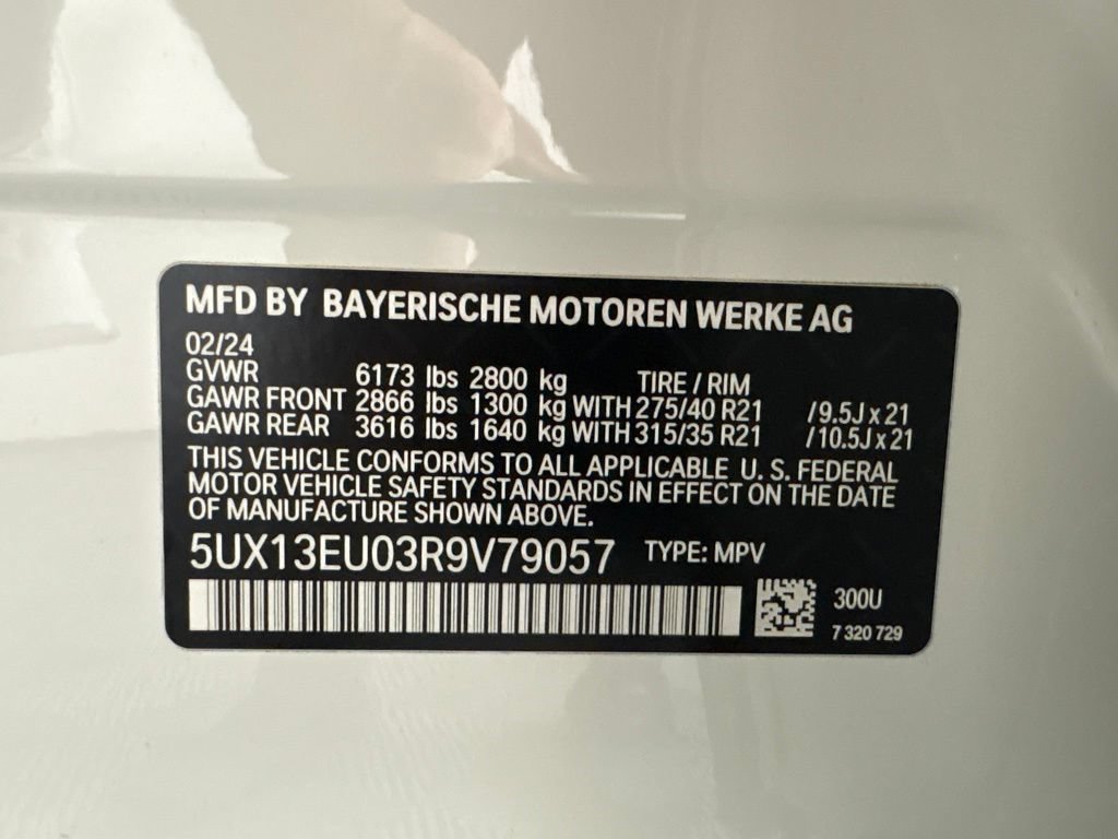 Certified 2024 BMW X5 sDrive40i w/ M Sport Package RWD image 35