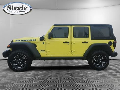 Used 2023 Jeep Wrangler Unlimited Rubicon 4xe w/ Steel Bumper Group image 2