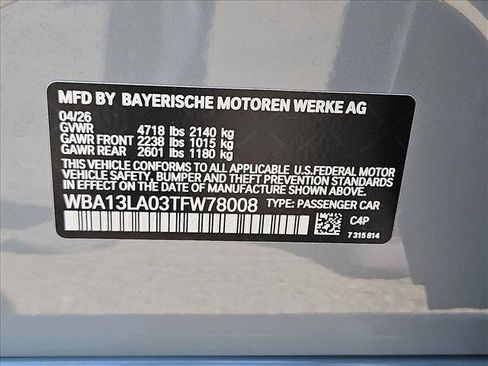 New 2026 BMW 330i Sedan w/ M Sport Package RWD image 19