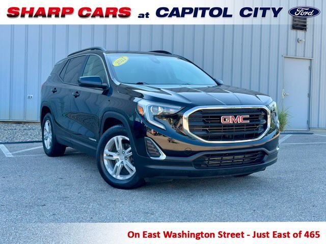 Used 2021 GMC Terrain SLE w/ Driver Convenience Package FWD image 1