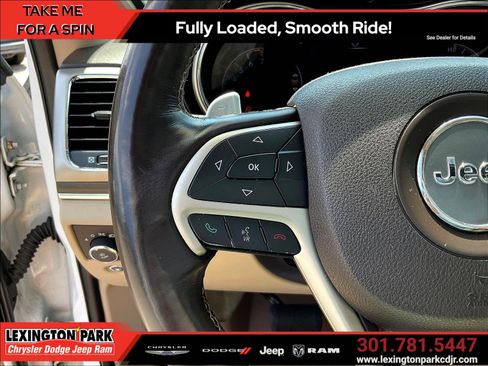 Used 2017 Jeep Grand Cherokee Overland AWD/4WD image 11