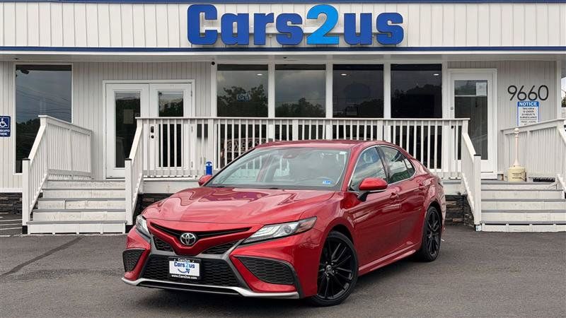 Used 2021 Toyota Camry XSE w/ Navigation Package AWD/4WD image 2