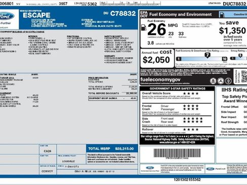 Used 2013 Ford Escape SE image 2