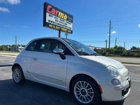 Used 2012 FIAT 500 Lounge w/ Luxury Leather Pkg image 2