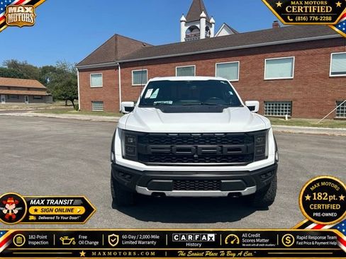 Used 2023 Ford F150 Raptor w/ Blue Interior Package AWD/4WD image 16