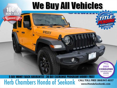 Used 2021 Jeep Wrangler Unlimited Sport AWD/4WD image 1