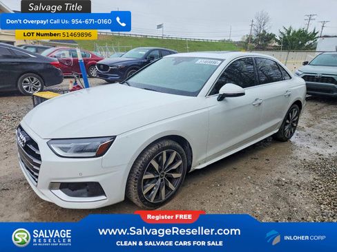 Used 2021 Audi A4 2.0T Premium w/ Convenience Package AWD/4WD image 1