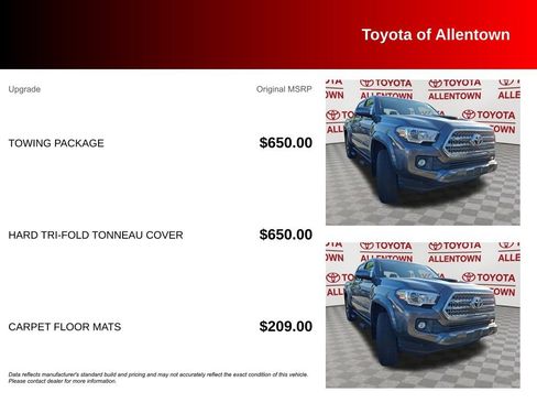 Used 2016 Toyota Tacoma TRD Sport w/ Towing Package AWD/4WD image 5