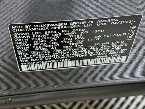 Used 2023 Volkswagen Atlas SE AWD/4WD image 33