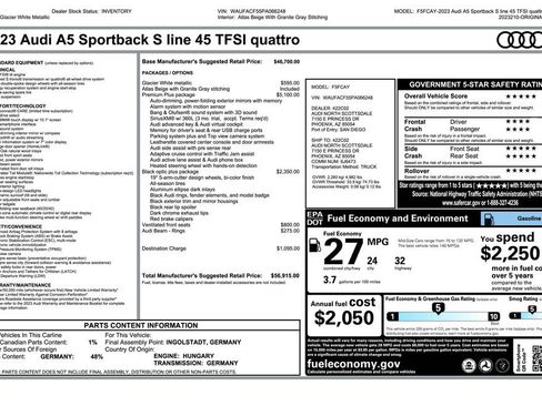 Used 2023 Audi A5 2.0T Premium Plus image 25