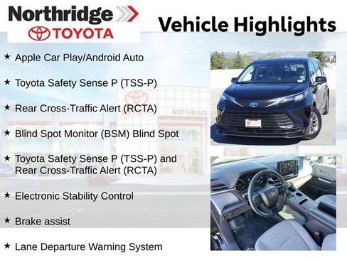 Certified 2024 Toyota Sienna LE image 3