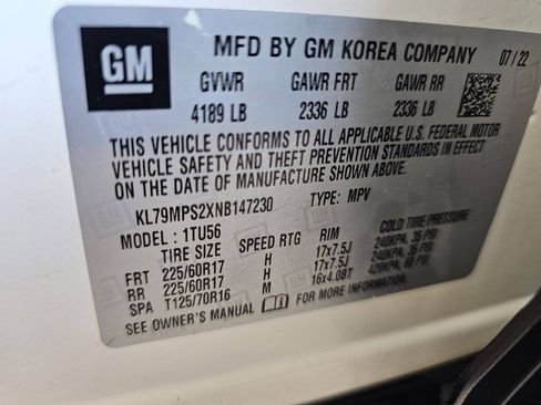 Used 2022 Chevrolet TrailBlazer LT w/ Convenience Package FWD image 13