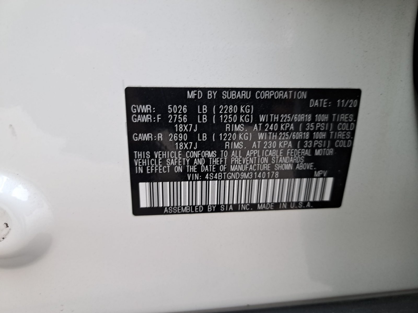 Used 2021 Subaru Outback Limited XT w/ Popular Package #2 AWD/4WD image 15