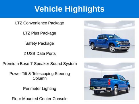 Used 2022 Chevrolet Silverado 1500 LTZ w/ LTZ Premium Package AWD/4WD image 2