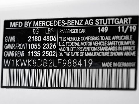 Used 2020 Mercedes-Benz C 300 Cabriolet image 51