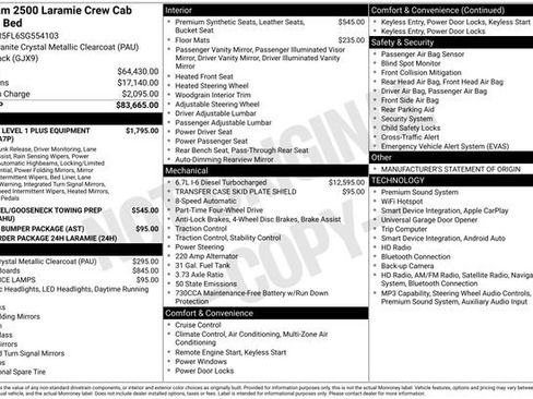 Used 2025 RAM 2500 Laramie AWD/4WD image 18