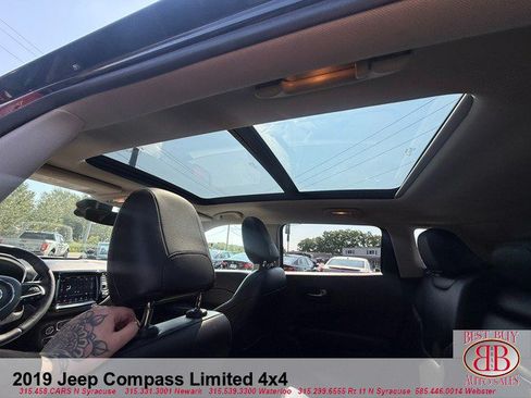Used 2019 Jeep Compass Limited w/ Advanced Safety Group AWD/4WD image 14