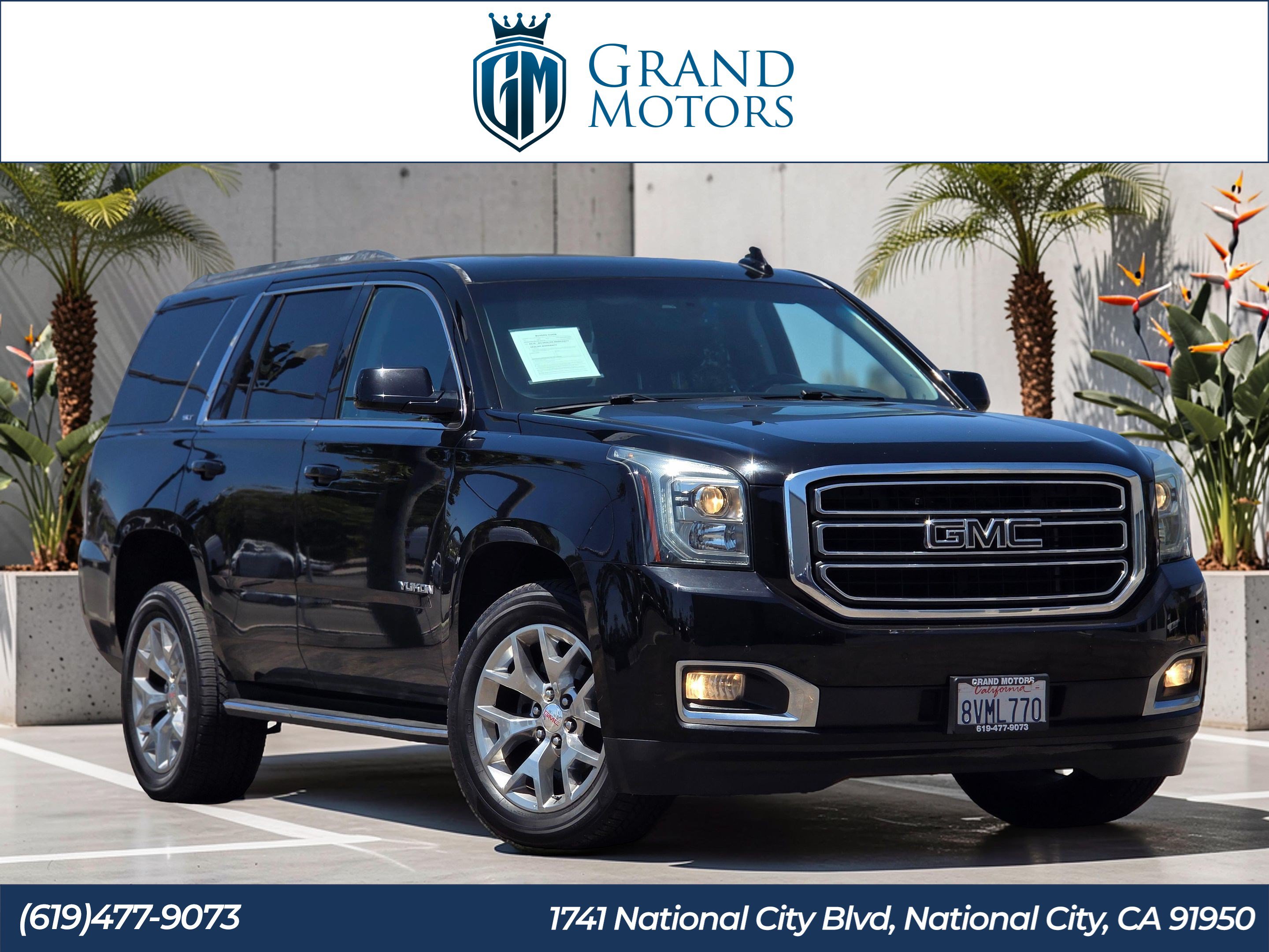 Used 2018 GMC Yukon SLT w/ Open Road Package RWD image 1