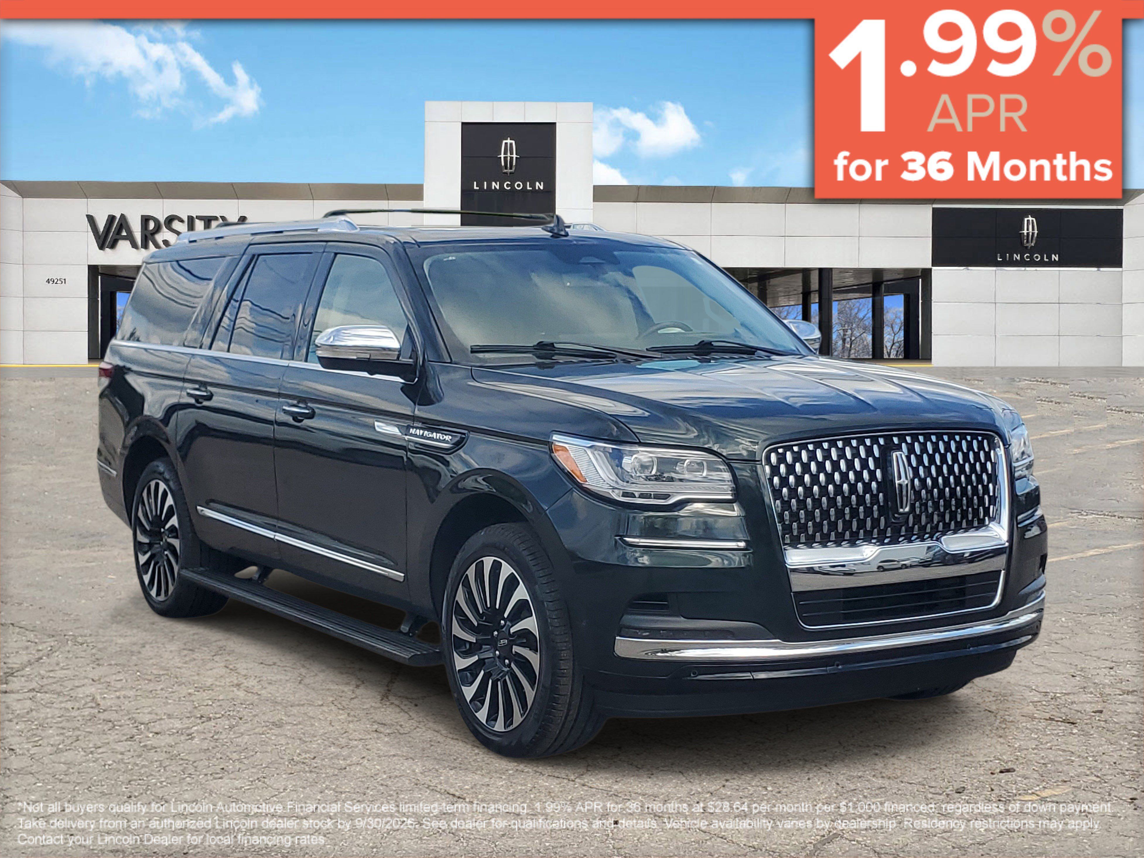 Certified 2023 Lincoln Navigator L Black Label AWD/4WD 360° Tour