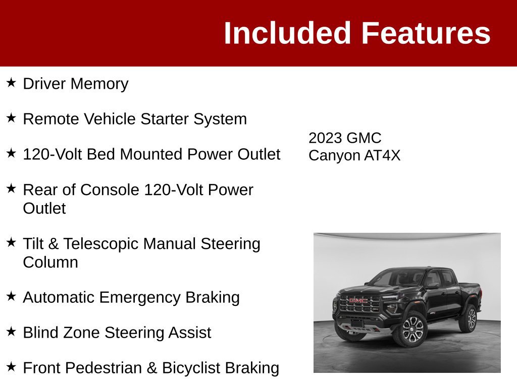 Used 2023 GMC Canyon AT4X AWD/4WD image 4