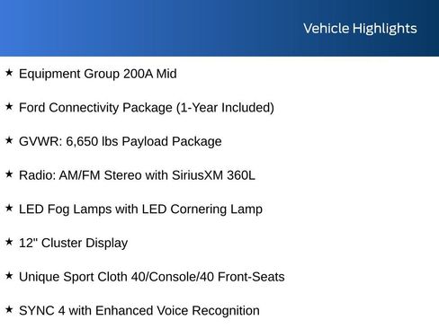 New 2026 Ford F150 STX w/ Equipment Group 200A AWD/4WD image 3