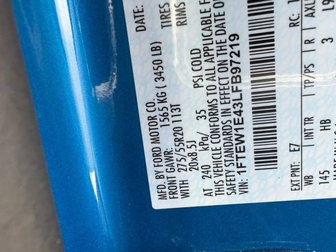 Used 2020 Ford F150 Lariat w/ Equipment Group 502A Luxury image 19