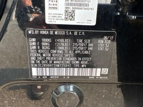 Used 2017 Honda HR-V EX-L image 11