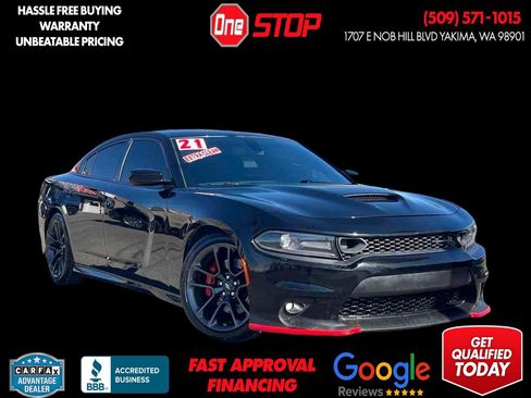 Used 2021 Dodge Charger Scat Pack w/ Plus Group RWD image 1