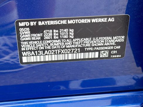 New 2026 BMW 330i Sedan w/ M Sport Package RWD image 44