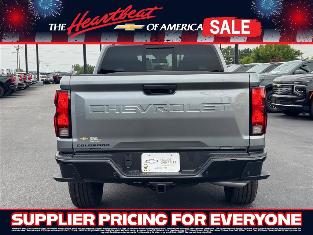 New 2026 Chevrolet Colorado W/T w/ WT Custom Package RWD image 4