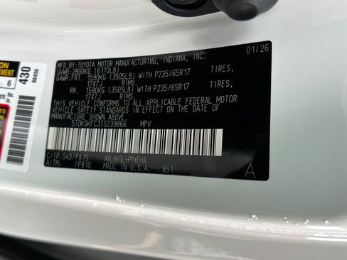 New 2026 Toyota Sienna LE image 27