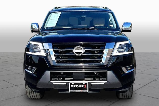 Certified 2022 Nissan Armada Platinum w/ Captain's Chairs Package RWD image 4