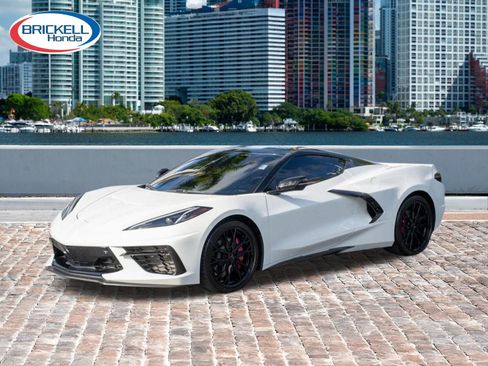 Used 2023 Chevrolet Corvette Stingray Preferred Cpe w/ Stealth Interior Trim Package image 1