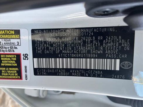 Used 2024 Toyota Camry LE w/ Cold Weather Package image 24