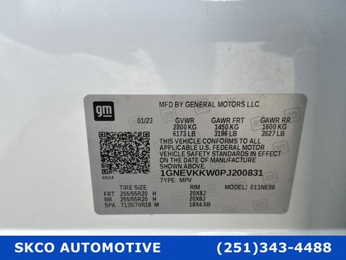 Used 2023 Chevrolet Traverse Premier w/ LPO, Cargo Package image 28