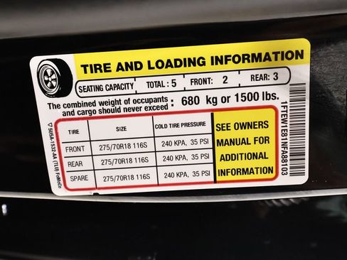 Certified 2022 Ford F150 Tremor w/ Equipment Group 402A High image 49