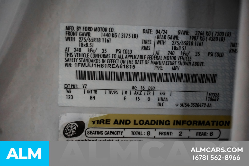 Used 2024 Ford Expedition XLT RWD image 61