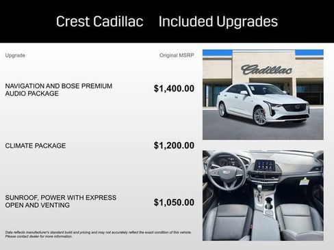 New 2025 Cadillac CT4 Premium Luxury image 5