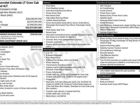 Used 2021 Chevrolet Colorado LT w/ LT Convenience Package image 5