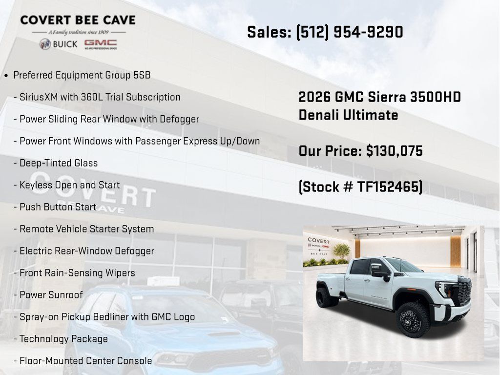 New 2026 GMC Sierra 3500 Denali Ultimate AWD/4WD image 7