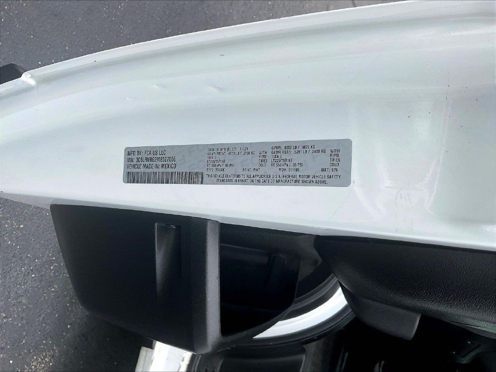 Used 2021 RAM ProMaster 1500 w/ Convenience Group FWD image 18